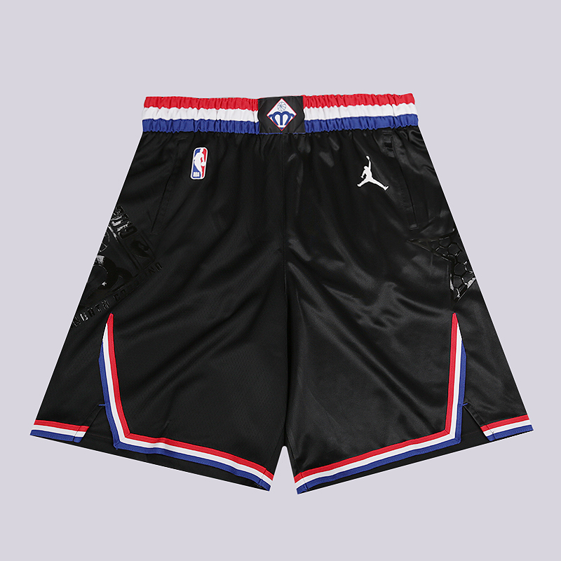мужские черные шорты Jordan NBA All-Star Swingman Short AQ7299-010 - цена, описание, фото 1